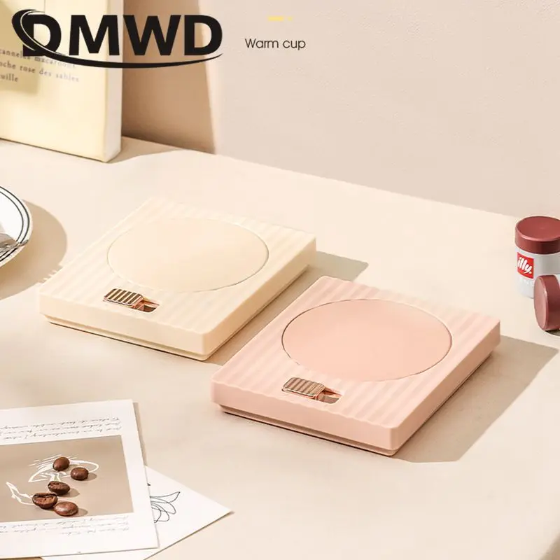 Thermost Coaster 2 Gear Temperature Electric Heating Pad Desktop Mug warmer Beverage Coffee Milk Tea Heating Plate Warmer Disc