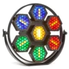 DayFlicker 7x50W Retro Light RGBW COB LEDs Lighting High Brightness Uplight DMX512 Sound Activated for Church Concert Wedding 1