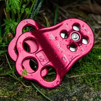 30KN Triple Climbing Hitch Pulley Arborist Tree Rigging Attachment 5