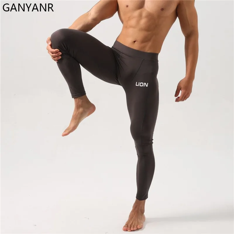 Men Running Tights Fitness Training