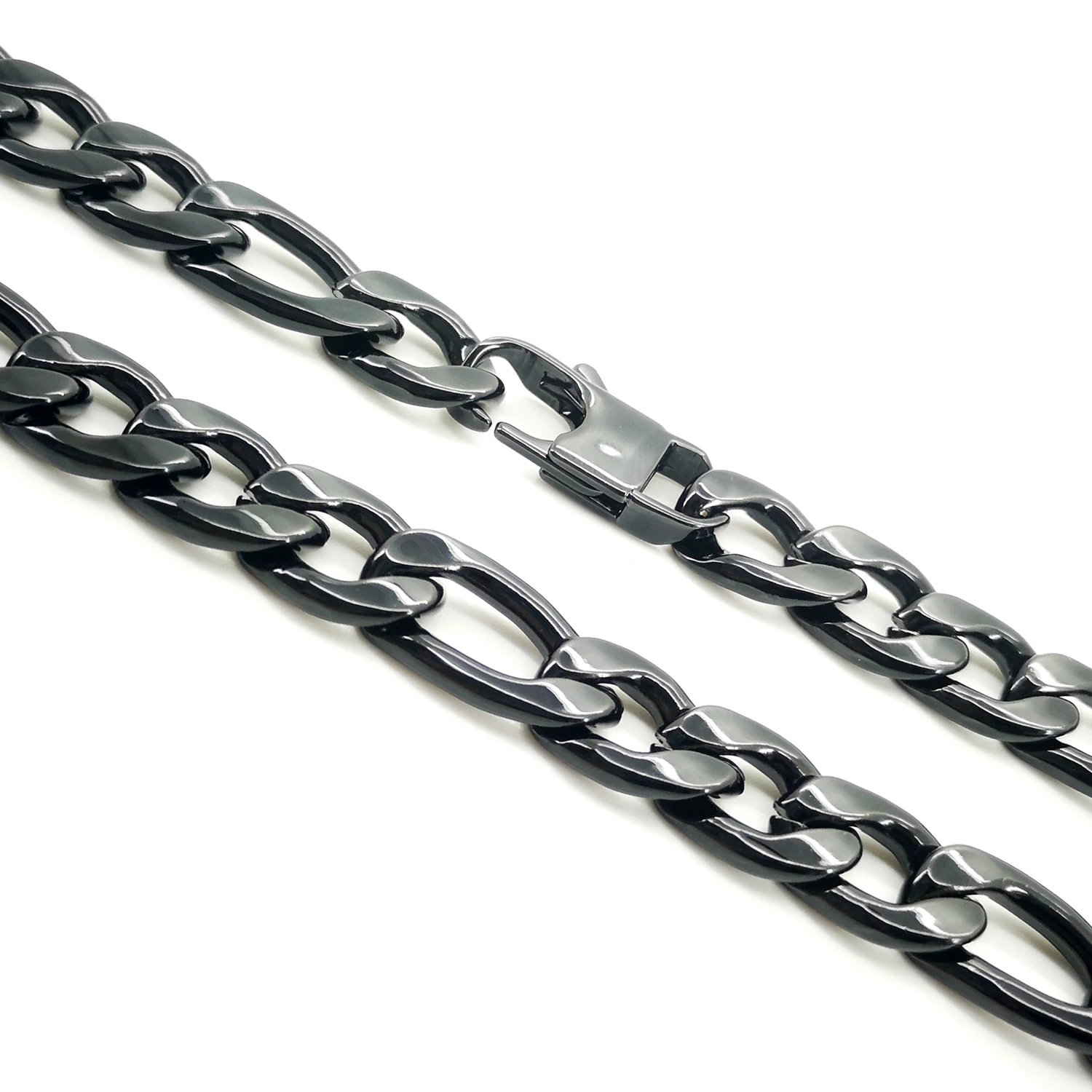 Steel Chain Necklace Men's Necklace Masculine Box Chain Stainless Steel  Chain Waterproof Jewelry Necklace by Modern Out 