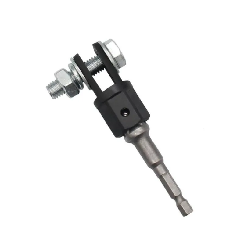 

1/2 Inch Scissor Jacks Adaptor Drive Impact Wrench Adapter Tool Jack Shear Chrome Vanadium Steel Adapter Steel Ball Joint Rod