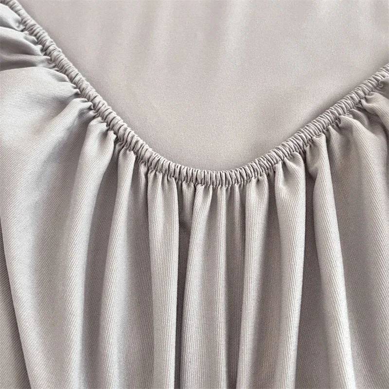 Fitted Sheet Only Jersey Knit, Cozy T-Shirt Soft, Wrinkle Free, Snug Fit & Stay in Place, No More Slipping Off for Mattress 5