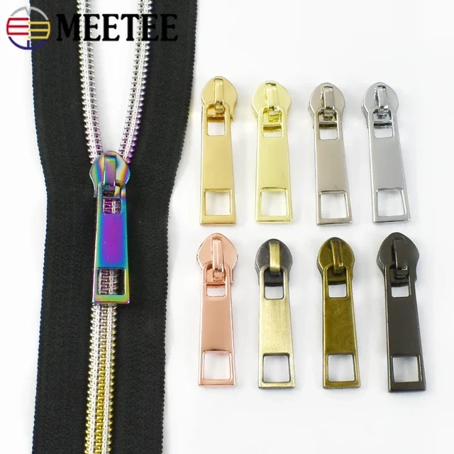 20/50Pcs 3# GunBlack Zipper Slider For Nylon Zippers Bag Decor Zip Puller  Head Clothes Zips Repair Kit DIY Sewing Accessories - AliExpress