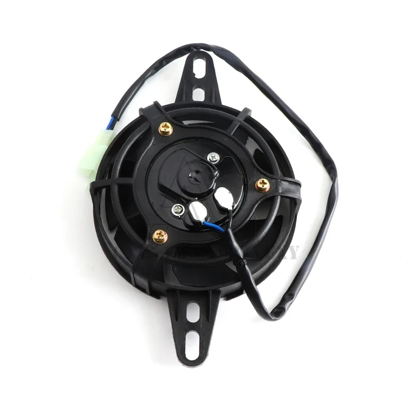 Motorcycle cooling fan for 150cc, 200cc, 250cc ATV, 4WD karts, 12V electric radiator and oil cooler