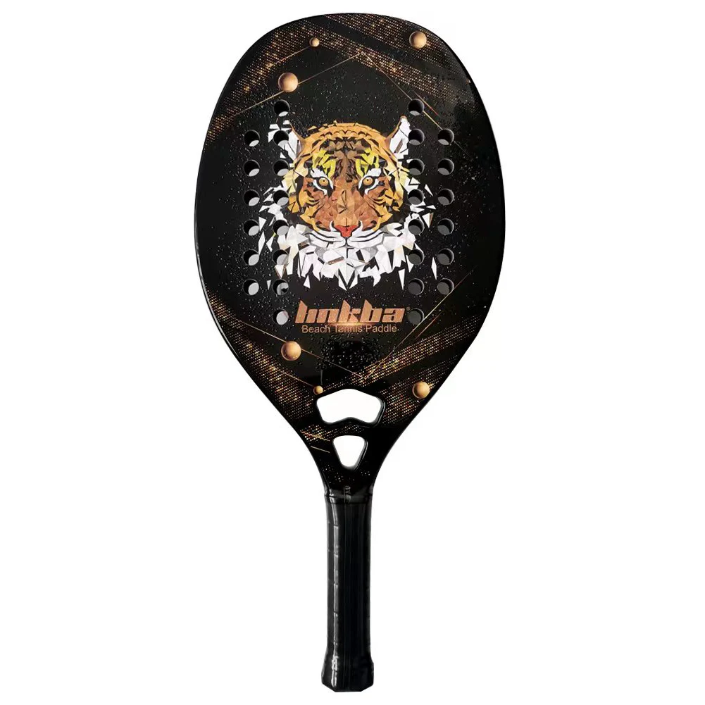 Beach Tennis Paddle Pro Beach Tennis Racket Carbon Fiber Paddle Racquets Multiple Colors with EVA Memory Foam Core