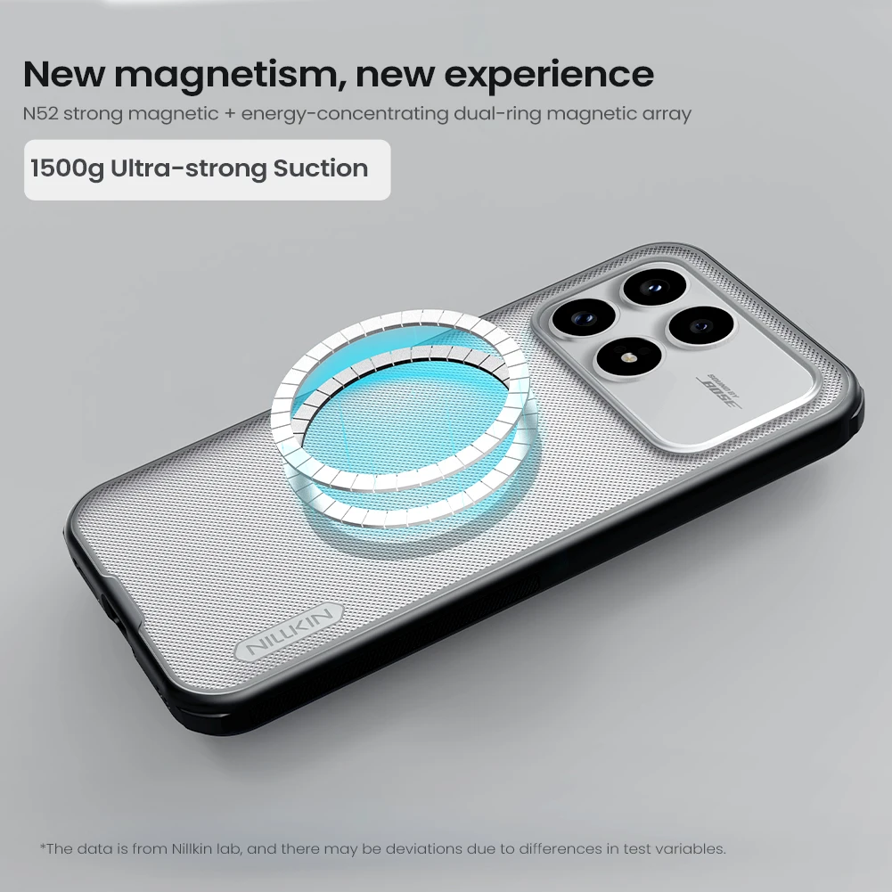Nillkin Magnetic Frosted Shield Magsafe Back Cover Protection Case
