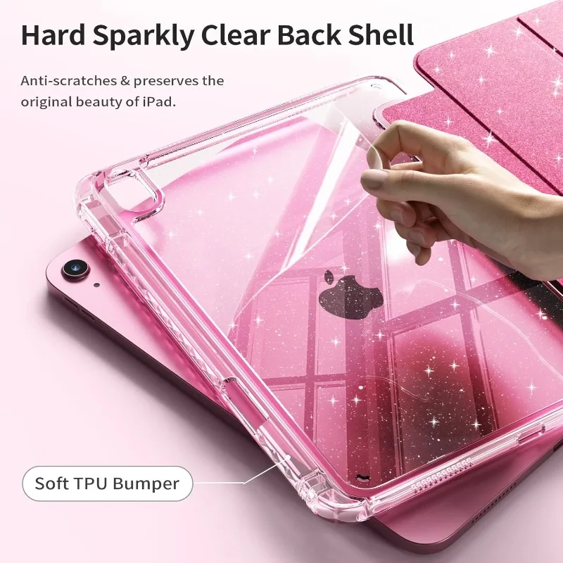 Glittering Sparkly Smart Cover Case
