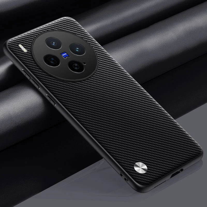 Luxury PU Leather Shockproof Bumper Case - Premium Hard Cover
