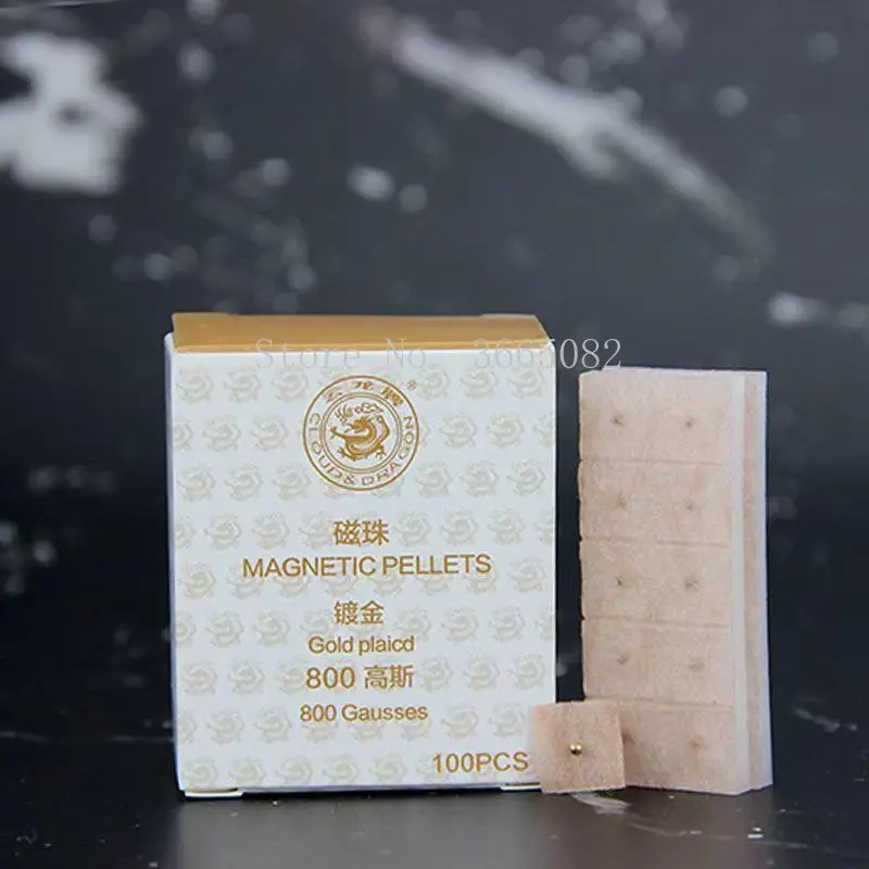 Magnetic Therapy Patch Magnetic Pellets Magnets Beads Ear Bean Acupuncture Relax Massage magnetic massage patch 100Pcs 800 Gaussian