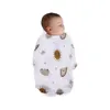 120x110cm Bamboo Cotton Baby Muslin Swaddle Blanket Cute Soft Print Baby Towel Wrap 2