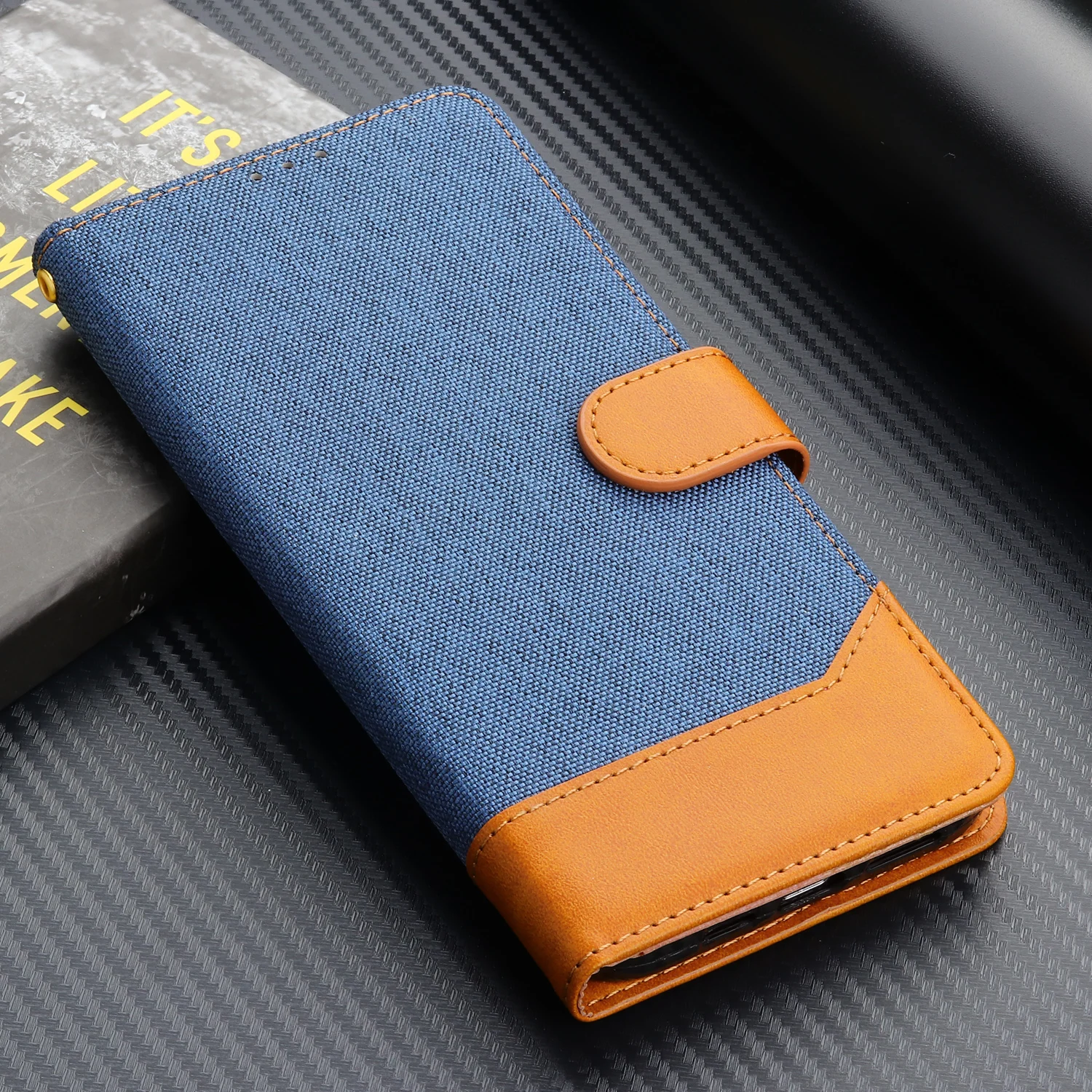 thumbnail image 1 of Funda con tapa de textura de cuero para OPPO, A78, A74, 57, 5G, funda de teléfono, libro, Capa, A77S, A94, A16, A54, A57 S, A77, A 74, 96, A55, A96, 76, 77, A57S, A98, 1 of 5