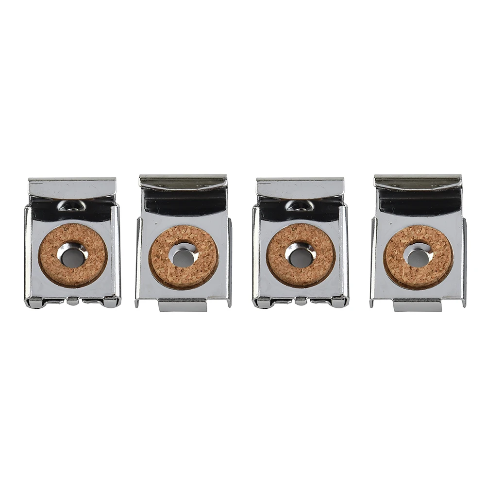 

New Glass Bracket Glass Bracket Chrome Metal Easy To Install Silver 4pcs Chrome Fixing Kit Frameless Clips Glass Bracket