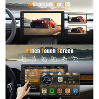 Leadfan 9 Inch Car Radio Stereo 1 Din Touchscreen Universal Car Video Player Carplay & Android Auto with Rear Camera Bluetooth - Image 3