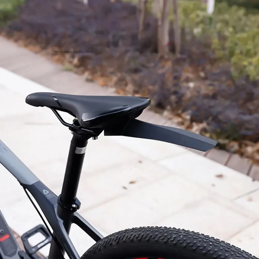 Bicycle Fender 1pc Bicycle Rear Mudguard Road MTB Saddle Quick Release Cycling Bike Seat Wings Rack Mud Guard Fender Accessories