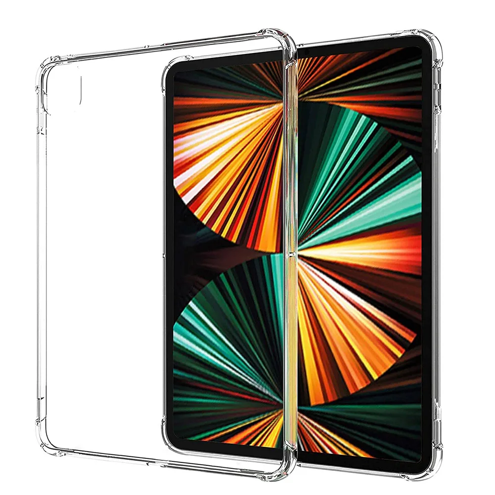 Transparente Shockproof Soft TPU Silicone Shell, Tablet Back Case, Capa  para Apple iPad Pro 11, 12.9, 2015, 2017, 2018, 2020, 2021, 2022 -  AliExpress