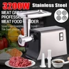 3200W Electric Meat Grinder Heavy Duty Commercial Kitchen Sausage Stuffer Maker Mincer Machine Food Processor 1