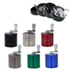 4-Layer Zinc Alloy 40mm Herbal Crusher Tobacco Grinder Smoke Manual Kitchen Herb Metal Layer Grinders Spice Mill Accessories 1