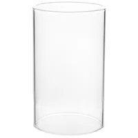 1pc Desktop Shade Tall Holders Pillar Candles Clear Tube Shades Frame Glass Table Centerpiece Cylinders Household Cover 2024 New 2
