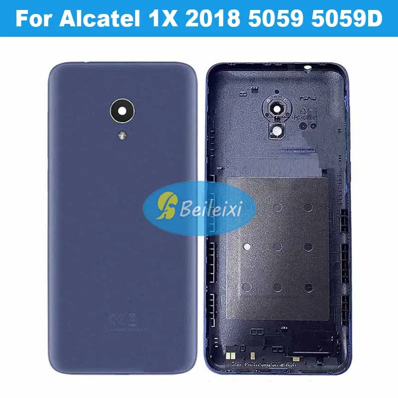 

For Alcatel 1X 2018 5059 5059D 5059I 5059A 5059Y 5059X 5059J 5059T Battery Back Cover Rear Door Housing Case Durable Back Cover