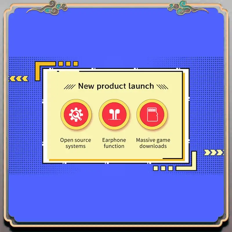 RGB10 Max3 Retro Game Console 16G+128G 5.0 Inch Handheld Video Game Console For MAME PSP N64 GBA NDS Emulator Durable B