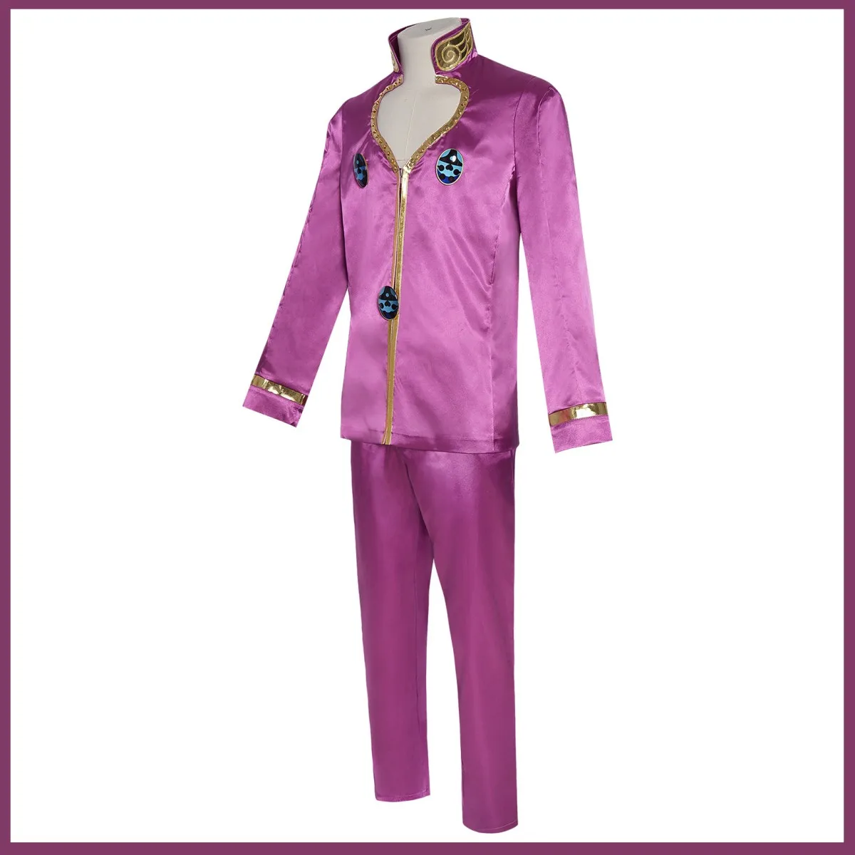 JoJo's Bizarre Adventure Giorno Giovanna Golden Wind Suit Cosplay Costume