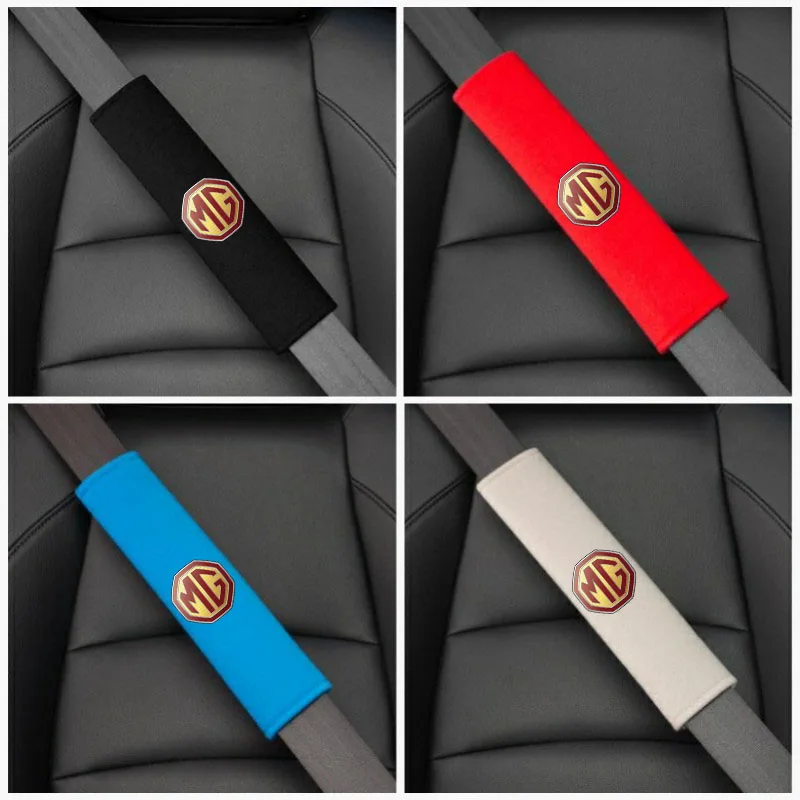 

Cotton Car Seat Belt Safety Belt Shoulder Protector Cover For Morris Garages MG 6 3 5 7 TF ZR ZS HS GS GT Hector RX5 RX8 350 550