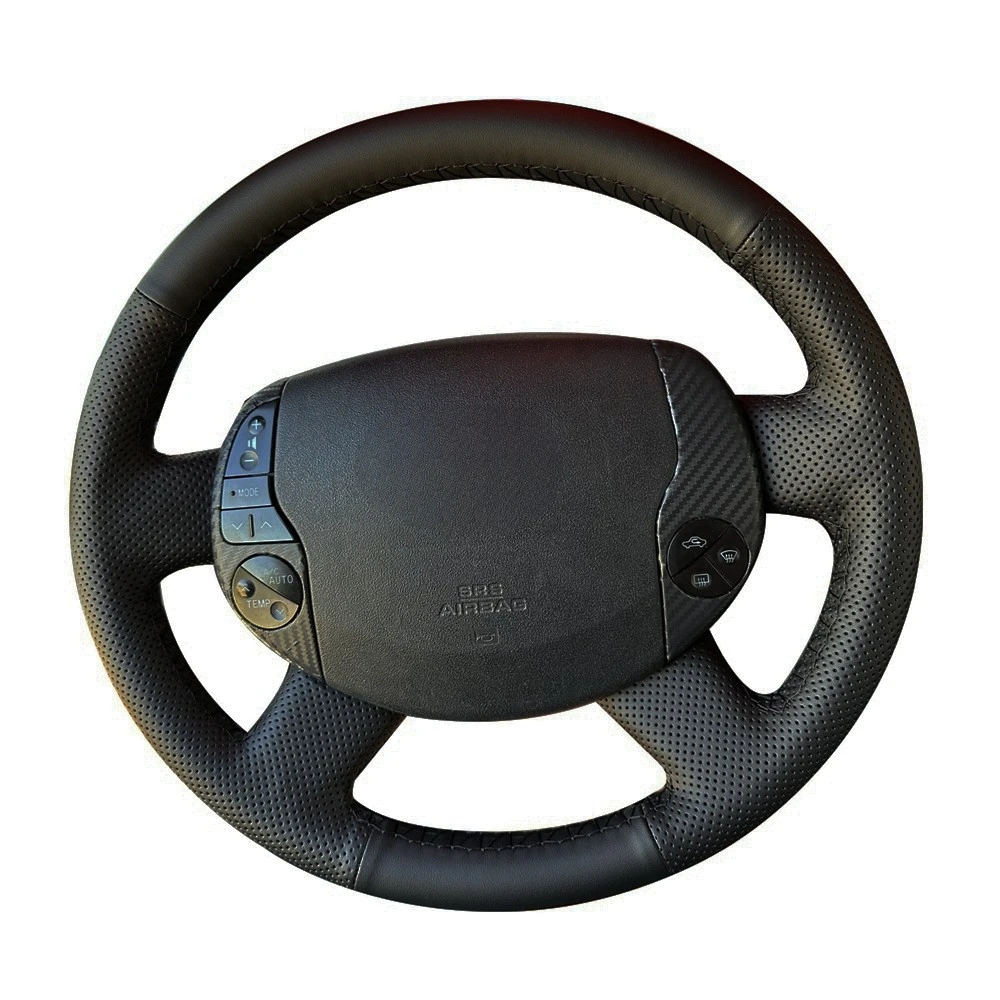 Auto lenkrad abdeckung rutsch festes Kunstleder Original Lenkrad geflecht für Toyota Prius 20 xw20 raum 2 2014-2018