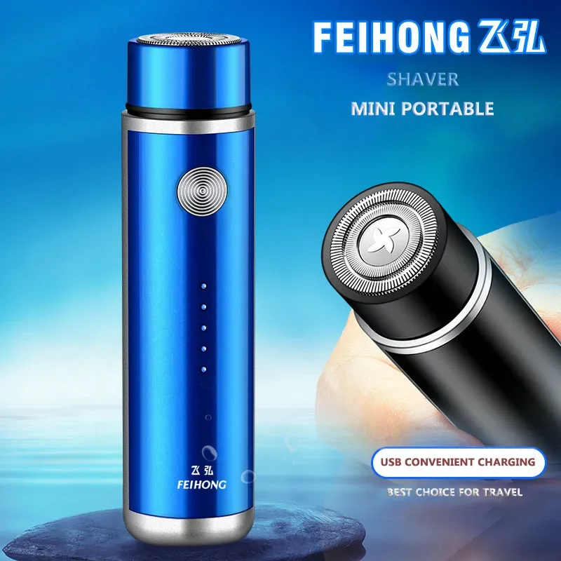 

Mini Electric Shaver for Men Portable Electric Razor Beard Knife USB Charging Men's Shavers Face Body Razor