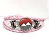 2024 New Arrival Twin Peaks Collar David Lynch Movie Bracelets Art Multilayer Braided Bracelets Handmade Jewelry Gift 2