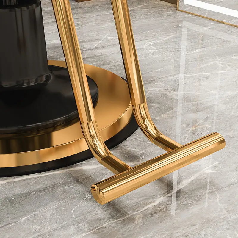 Salon Barber Chair Adjustable Reclining Swivel Haircut Styling Coloring Shaving Makeup Tattoo Professional Chair Furniture