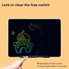 13/16/20 inch Rechargeable LCD Writing Tablet Kids Graffiti Sketchpad Toys  Drawing Board Handwriting Black board Child Toy Gift 3
