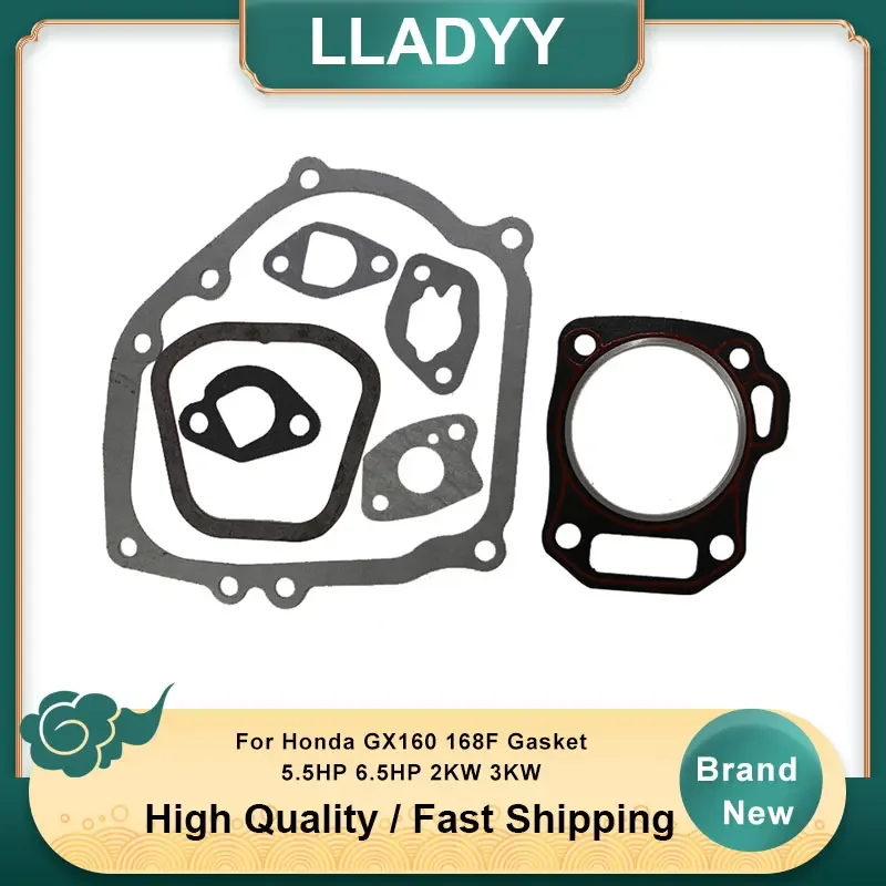 

For Honda GX160 168F Gasket 5.5HP 6.5HP 2KW 3KW Gasoline Generator Trimmer Engine Gasket