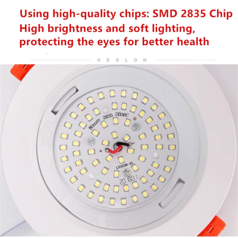 3CM Ultra-thin Recessed LED Downlight 7W9W12W15W18W20W24W SMD2835 Chip CRI 95 Dimmable Ceiling Lamp Spot Lights led ceiling light led downlight led spotlight For Home Use