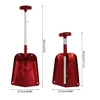 Aluminum Metal Snow Shovel for Driveway,Lightweight Emergency Car Snow Shovels Dropship 6