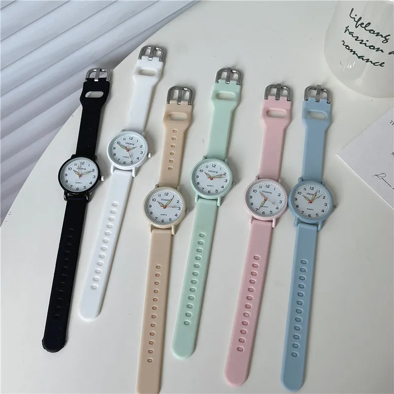 Classic Simple Watch for Kids Fashion Silicone Strap School Student Sport Casual Wristwatch Boys Girls Children Watches Gifts 6