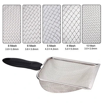 Pet Cleaning Tools Stainless Steel Feces Shovel Net Cat Litter Shovel Reptiles Lizard Sand Shovel Mesh Screen Fecal Spoon 1