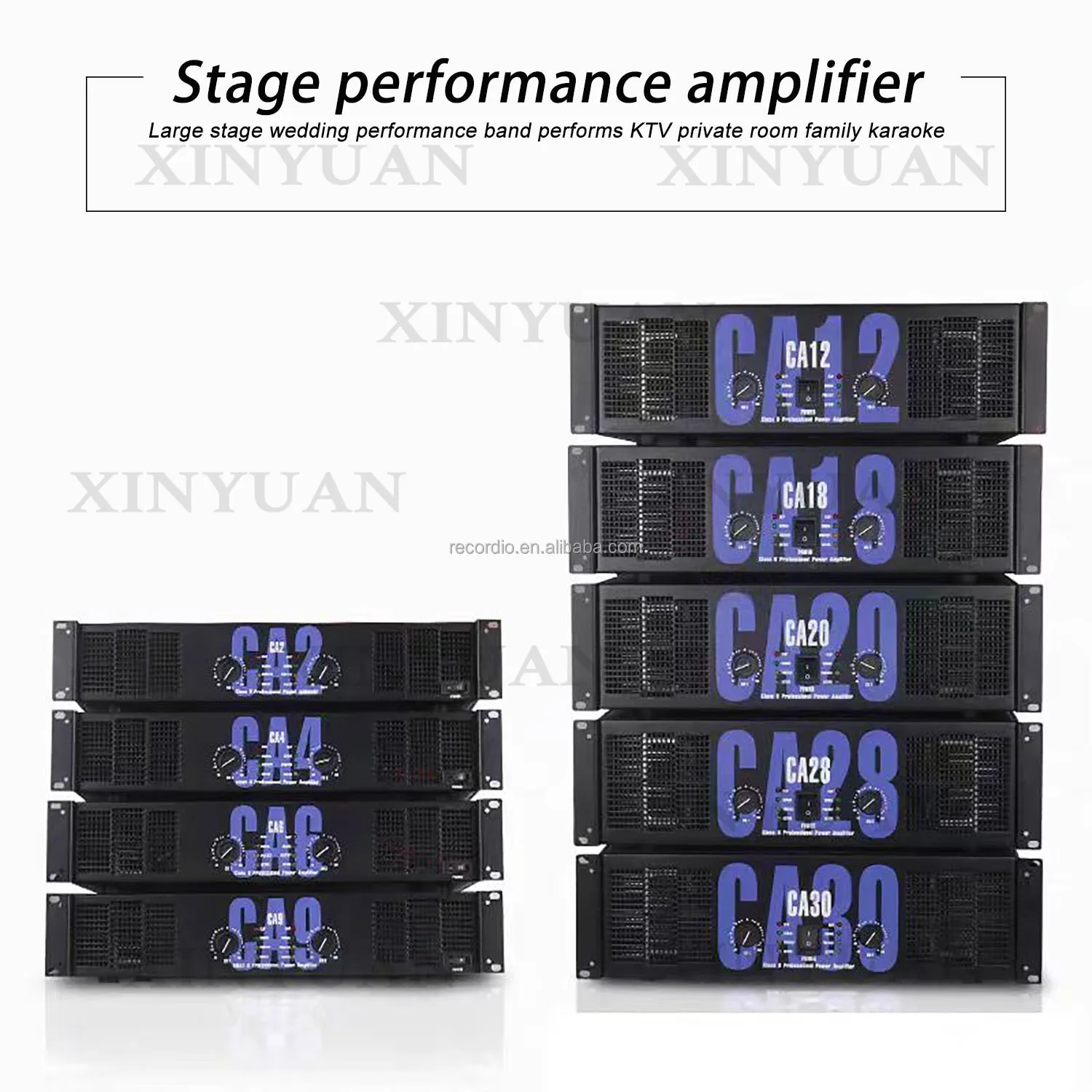 전력 증폭기 1500W CA2 CA4 CA9 CA12 CA18 CA30 CA50 전문 사운드 표준 CA30x/CA30 크레스트 오디오 전력 증폭기