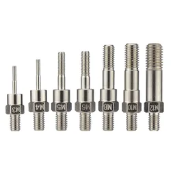 1pc Hand Rivet Nut Gun Part For M3 M4 M5 M6 M8 M10 Rivets Manual Threaded Rivet Head Replacement Screws Pull Rod Accessories
