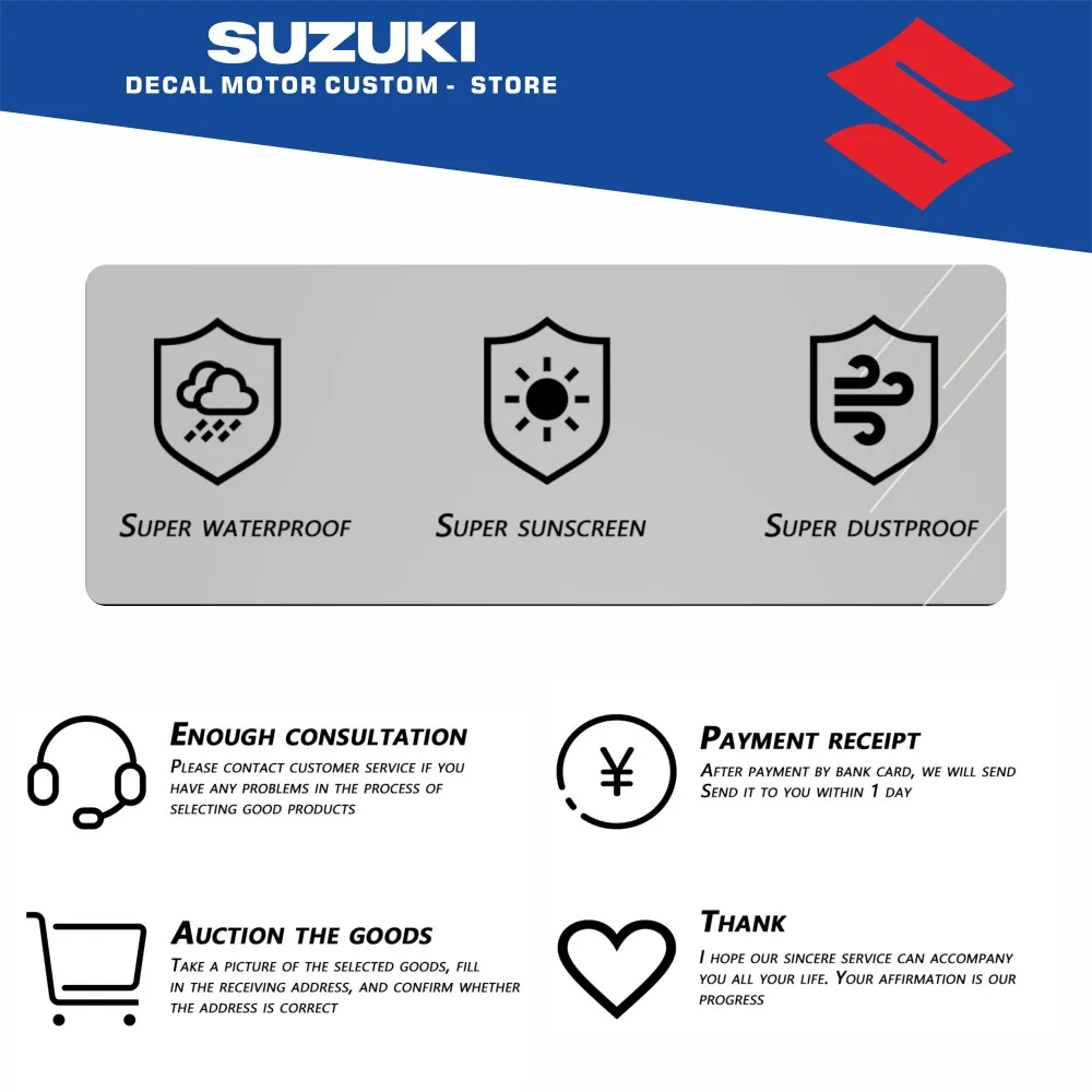 Custom GSXR Logo: The Ultimate Guide to Choosing, Installing, and  Maximizing Your Motorcycle's Aesthetic Impact, image size:1000x1000