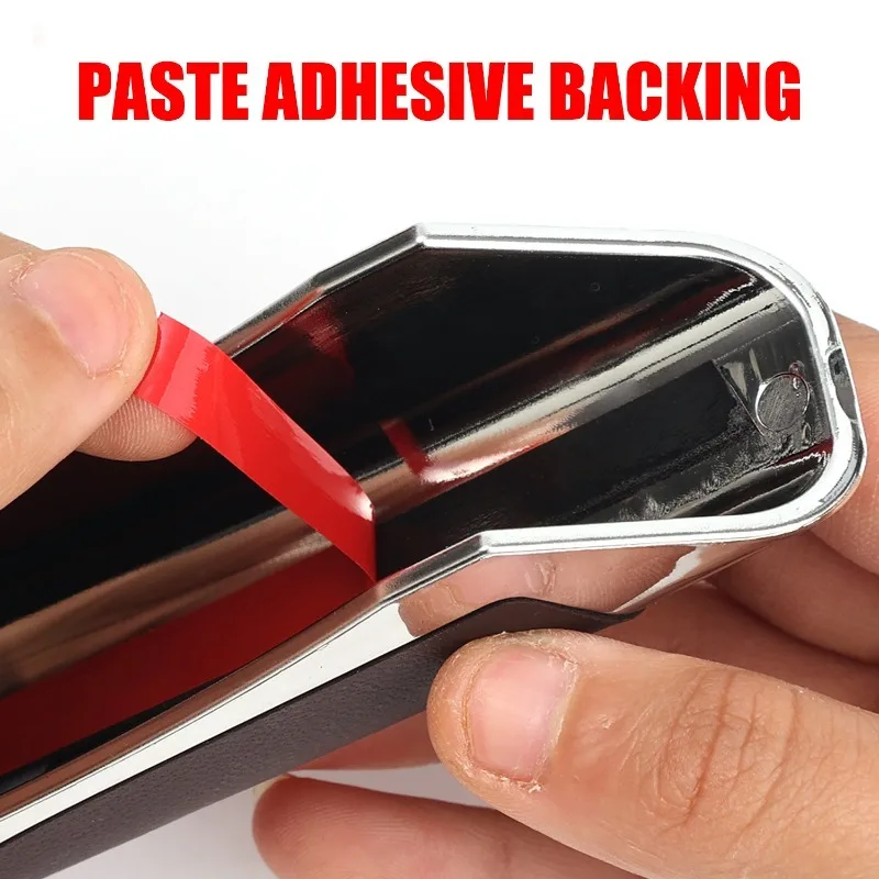 Hand Brake Cover Car Hand Brake Cover PU Leather Protector Handbrake Grips Universal Interior Decor Cover Auto Accessories