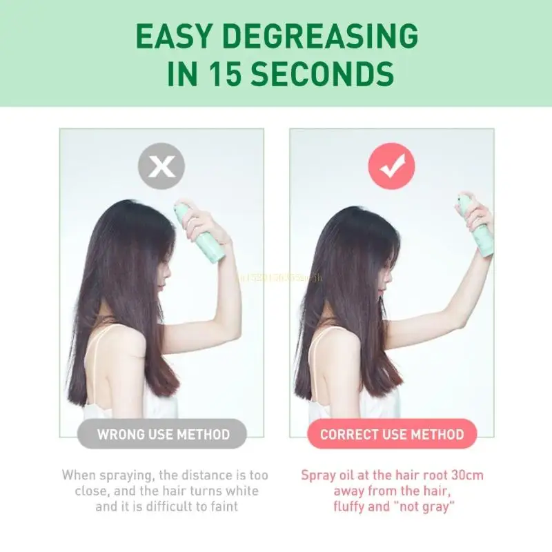 Dry Hair No-wash Hair Fluffy Dry Shampoo Powder dry shampoo