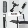 Hot selling Rotatable Lashes Lamps Half Moon Light Led Moon Lamp Photography Fill Light for Lashes Extension Beauty Floor Lamps 6