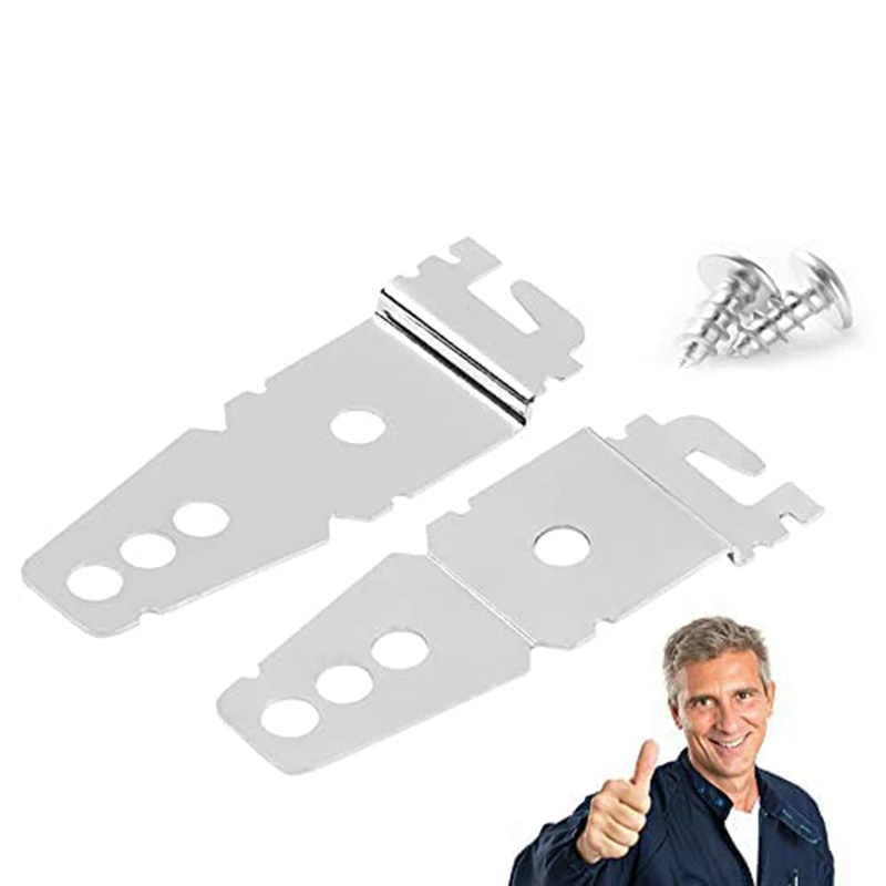 A01F-4 Pack Undercounter Dishwasher Upper Mounting Bracket Screws For Whirlpool & Kitchenaid Dishwashers 8269145