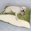 Washable Winter Pet Bed Warm Dogs Kennel Removable Bite resistant Puppy Sofa Cushion Plush Cat Mat for Large Pet Sleeping Bag
