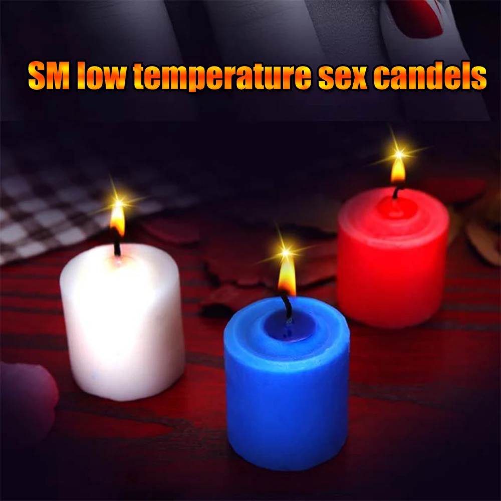 Low Temperature Candle Bdsm Drip Wax Sex Toys Adult Women Men Games Teasing Candle Erotic Adult Toys Passion Dripping Wax 1PCS sex candles