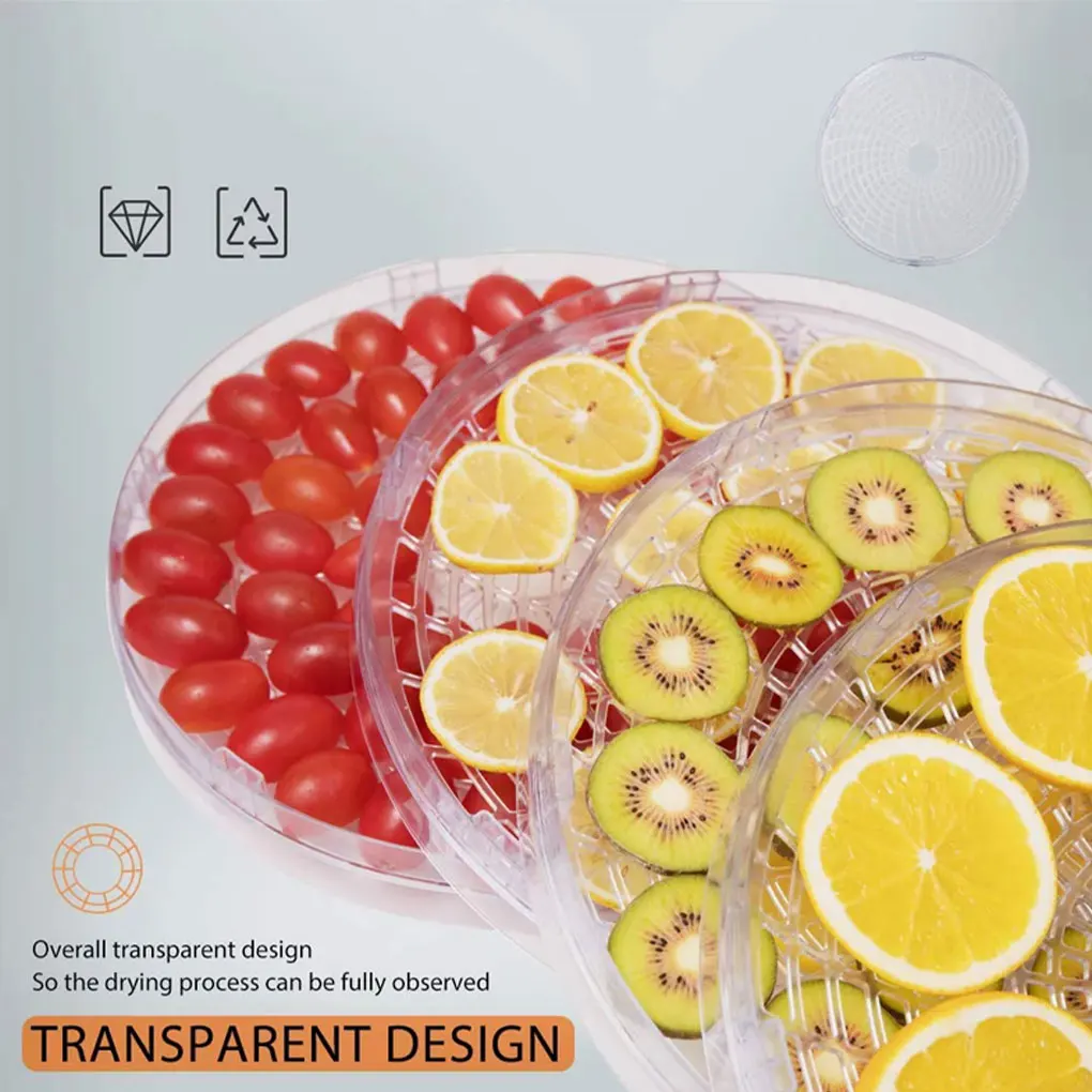 Food 5-8 Trays Dryer with Digital Timer Temperature Control Food Mushroom Dehydrator Herb Dehydrator Candy Machine 4