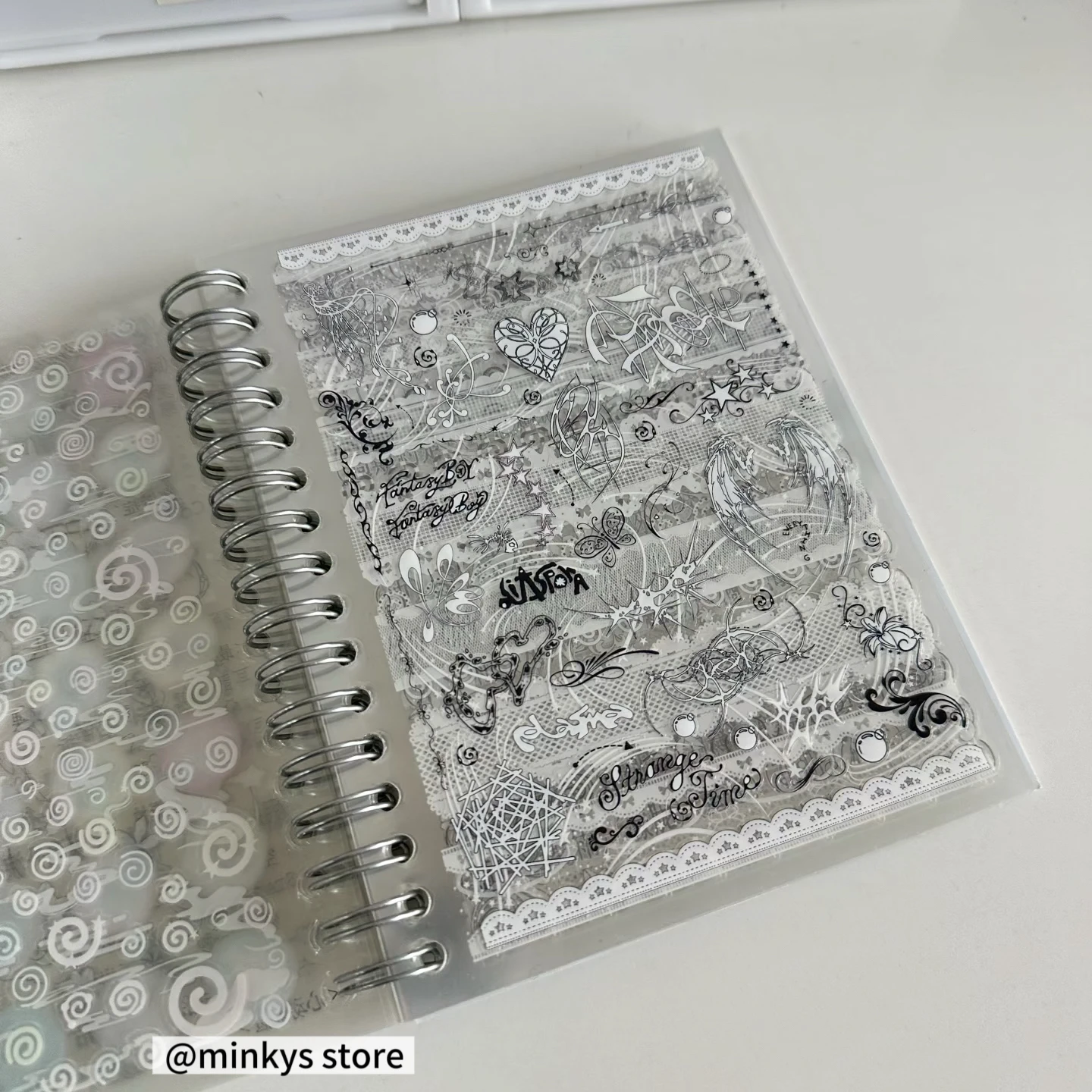 Premium PET Transparent Sticker Collection for Scrapbooking and Journaling