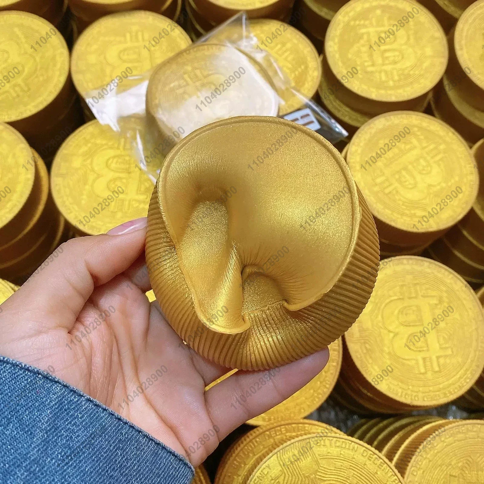 Gold Bitcoin Squeeze Toys Slow Rising Squishy Toy Bitcoin Coin Slow Rebound  Squeeze Toy Anti Stress Release Hand Relax Toy Gift - AliExpress