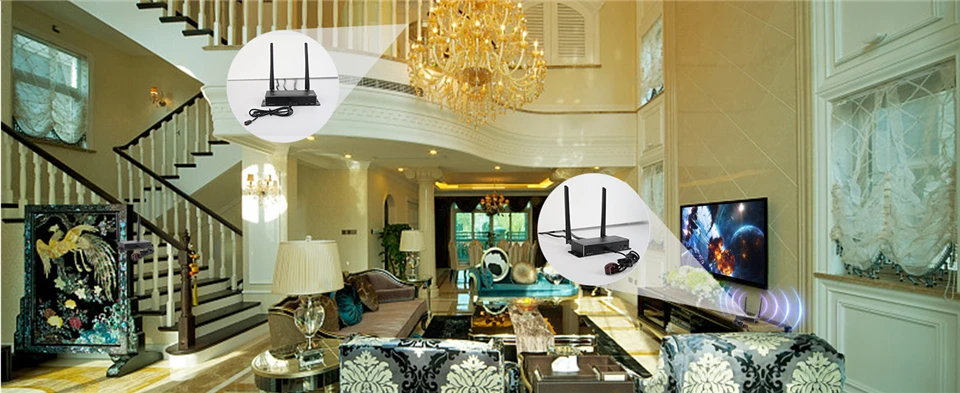 4K Wireless HDMI Video Transmitter and Receiver 5G 200M 1080P HDMI KVM Extender